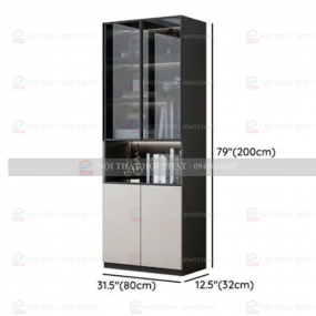 Tủ Trang Trí Gỗ TTTG026